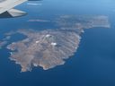 Skyros island, in flight OTP- ATH