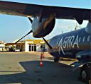 Boarding on Astra ATR72